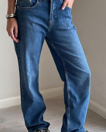 Neo Noir Bukser Simona   Blue