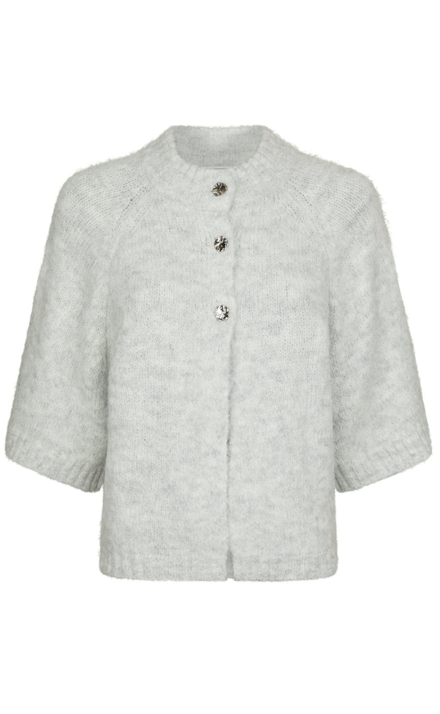 Neo Noir Cardigan Benuta Light Grey Melange
