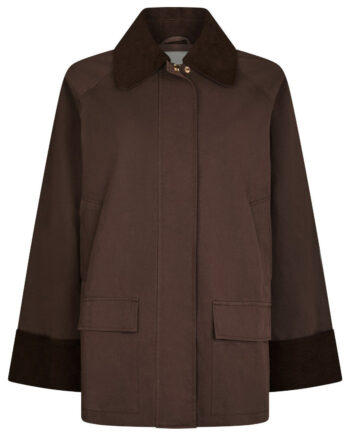 Neo Noir Jakke Anastacia Cord Brown
