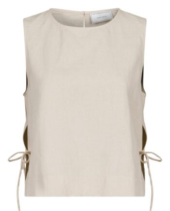 Neo Noir Top Svetlana Linen Sand
