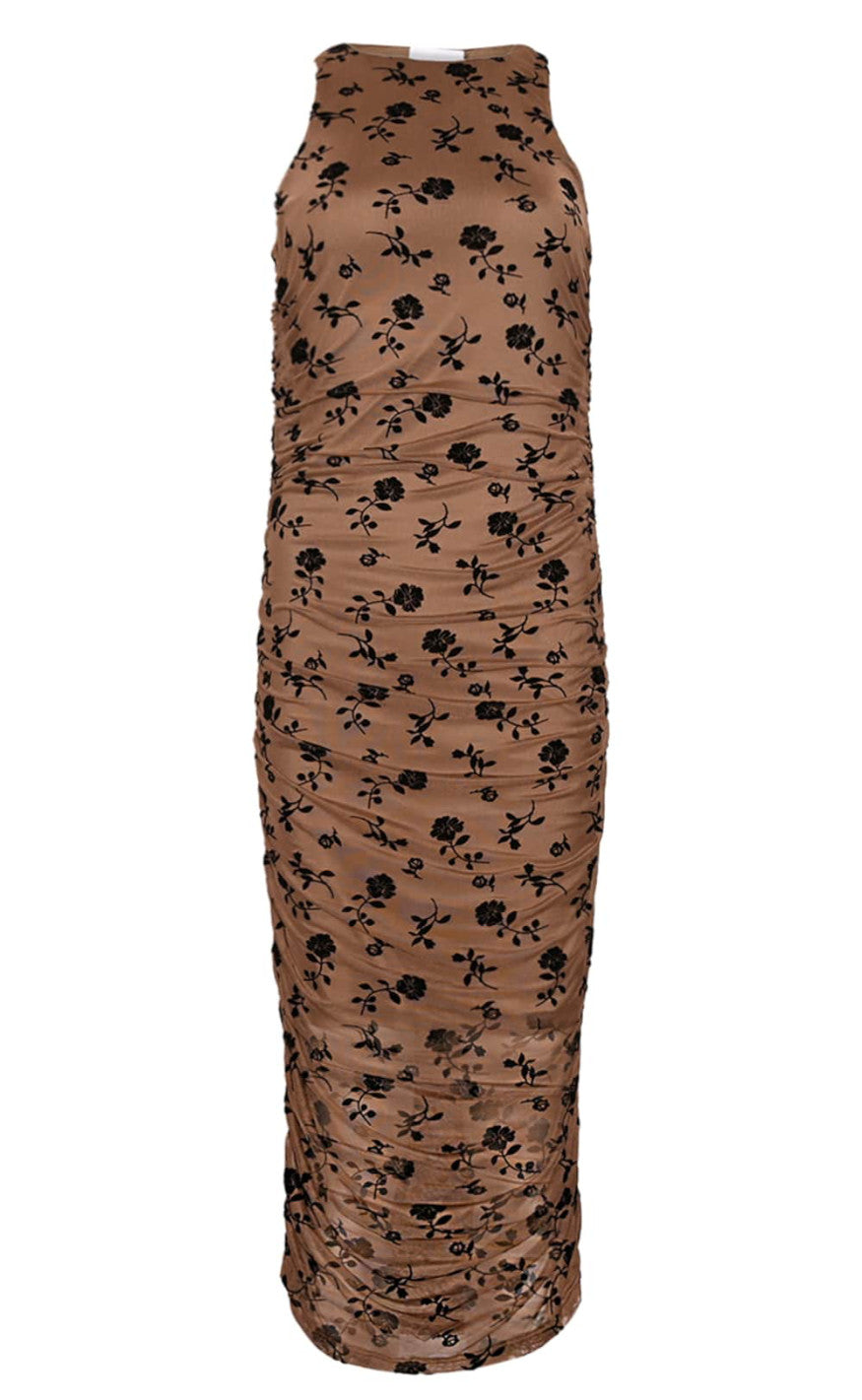 Noella Kjole Leanna Clarity Morel Print