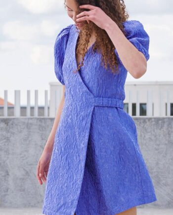 Noella Kjole Neva Belt Blue