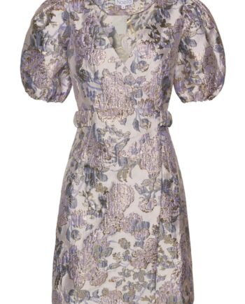 Noella Kjole Neva Belt Lilac Mix