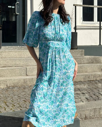 Noella Kjole Ruth Cindy Blue Print