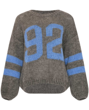 Noella Strik Ninety-two Grey Melange Blue