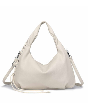 Noella Taske Peony Hobo String Ivory