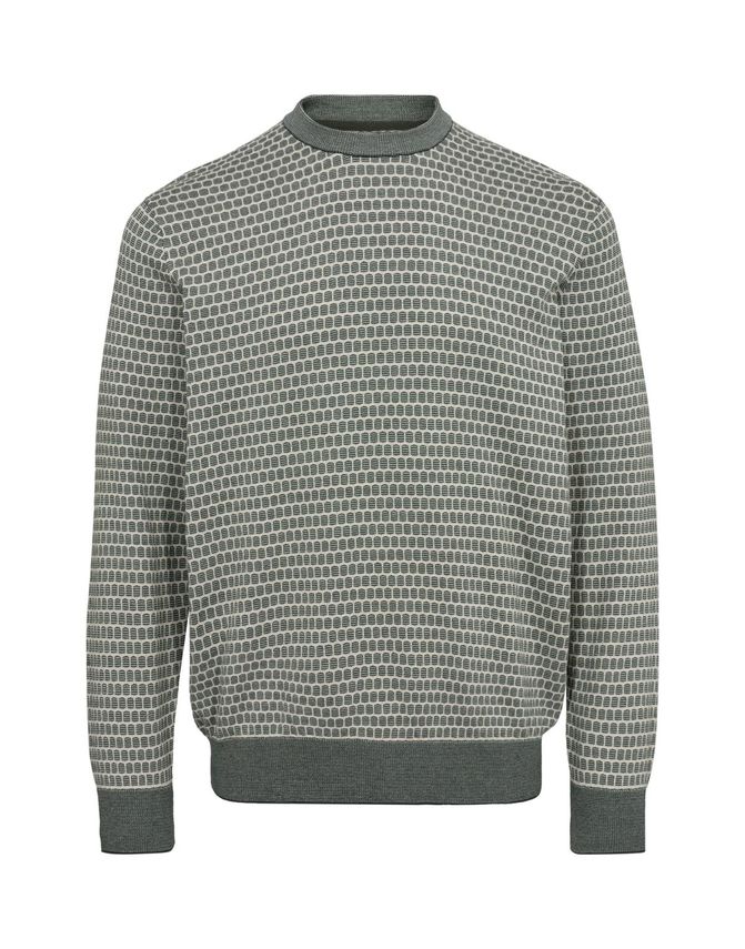 -neck Knit