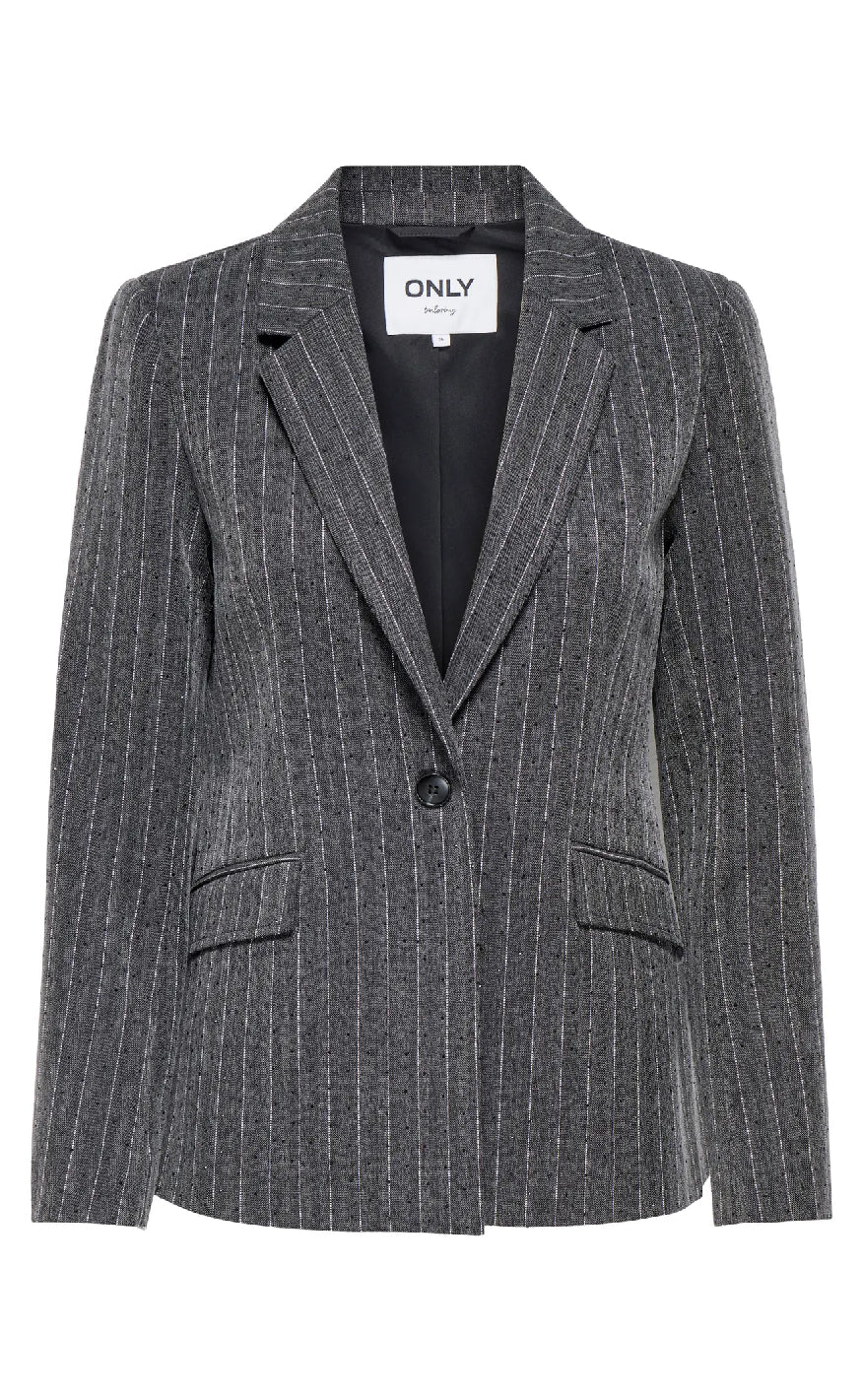 Only Blazer Alya-siga Dark Grey Melange
