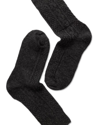 Oroblu Strømper Woman Wool Cable Antracite