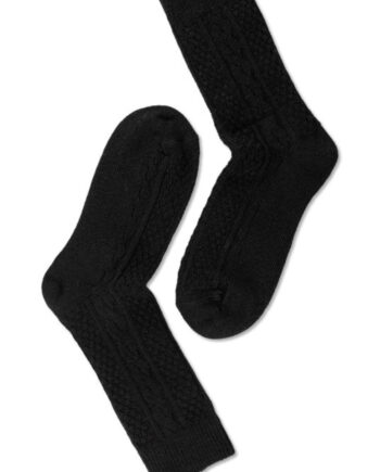 Oroblu Strømper Woman Wool Cable Black