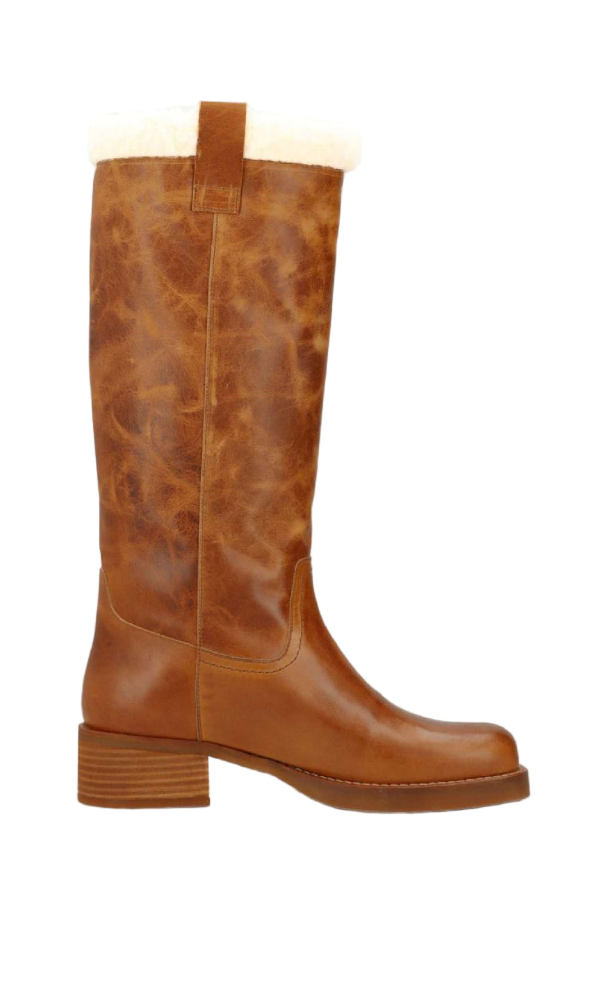 Phenumb Støvler Cameron Long Warm Cognac