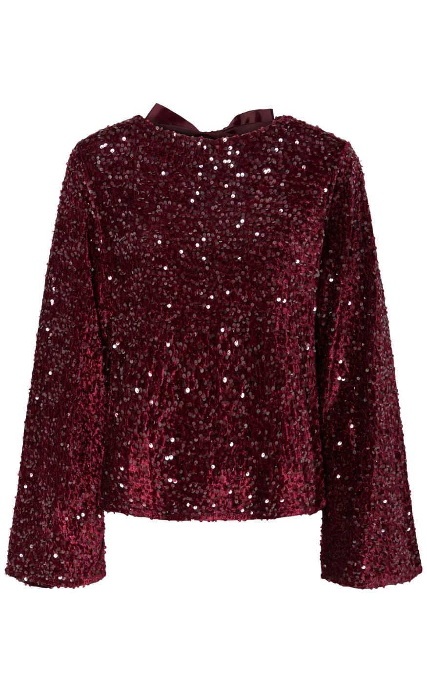 Pieces Top Kam Red