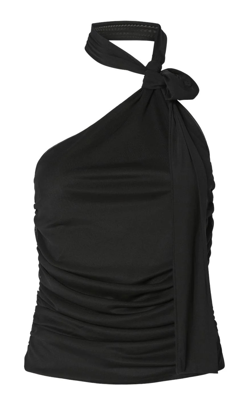 Pieces Top Nalle Black