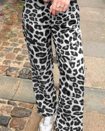 Say Ina Copenhagen Bukser Ida Grey Leopard