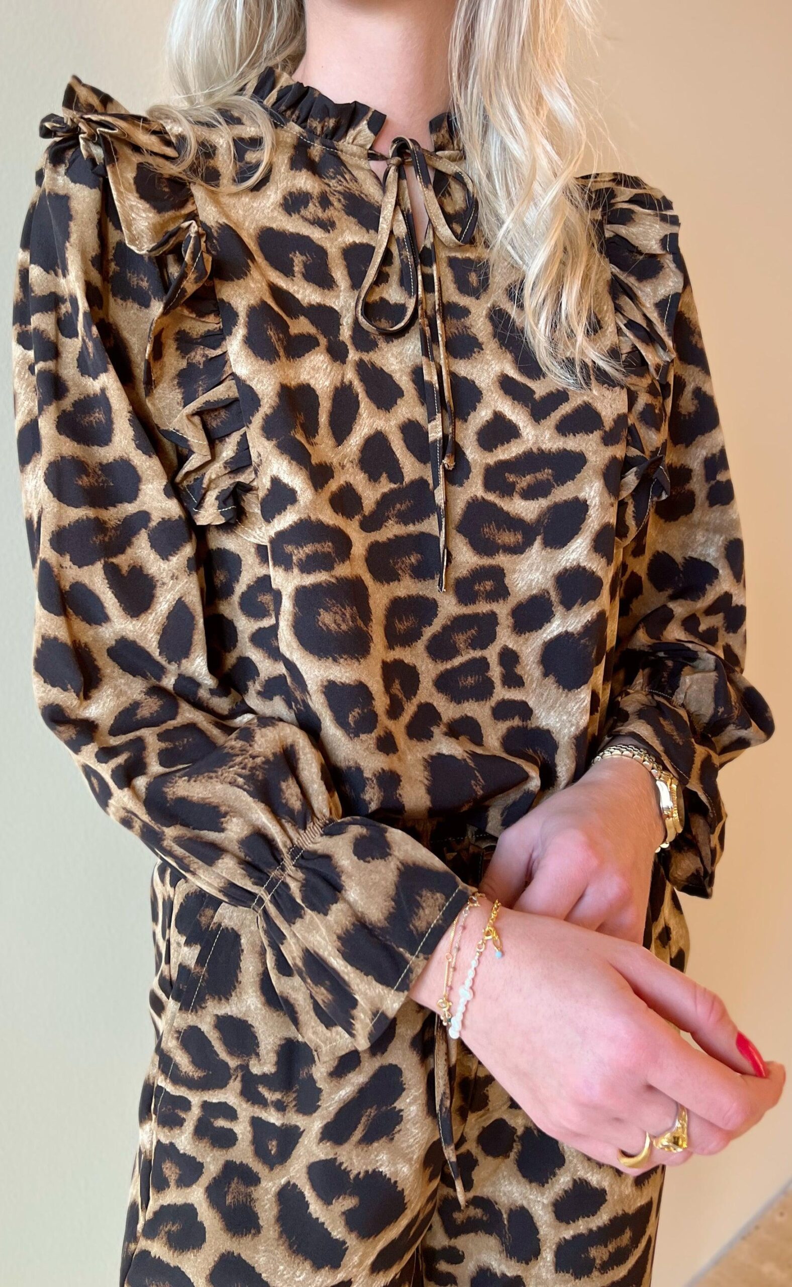 Say Ina Copenhagen Skjorte Julia Leopard
