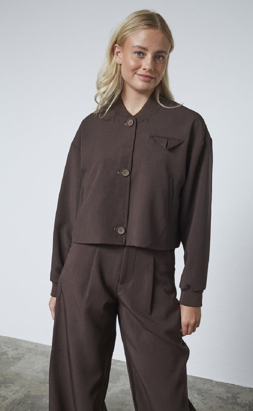 Sisters Point Blazer Great-ja    Chocolate