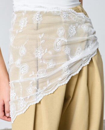 Sisters Point Tørklæde Scarf-501 White