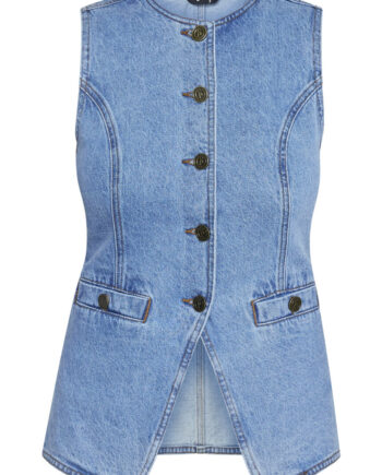 Sisters Point Vest Fela-ve    Denim