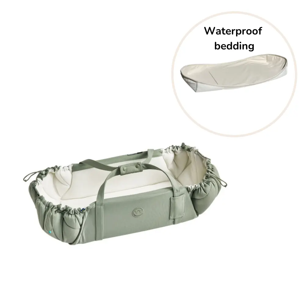 Sleepcarrier Inkl Waterproof Bedding Agave Green
