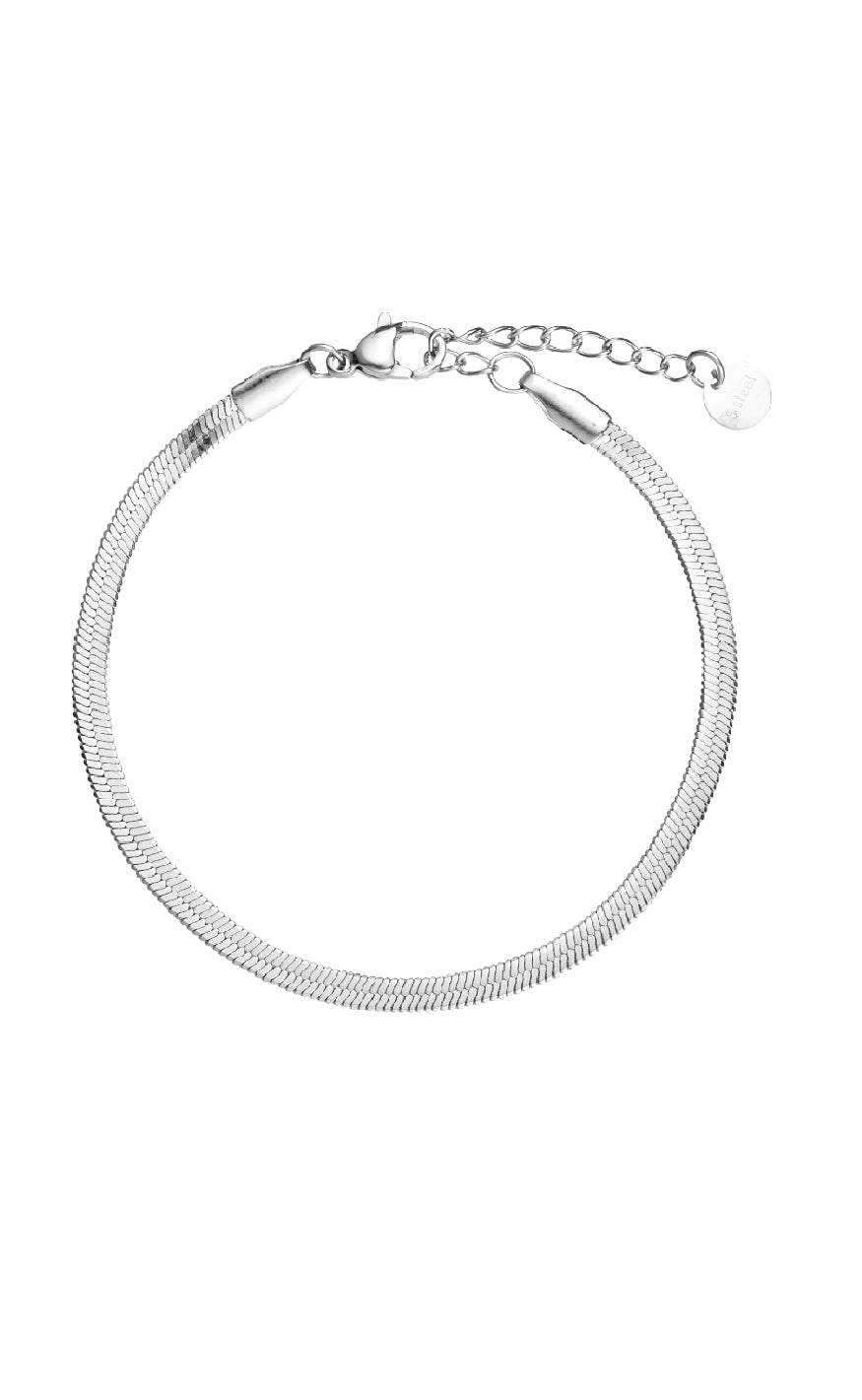 Smykkeli Copenhagen Armbånd Chicago Silver Colour