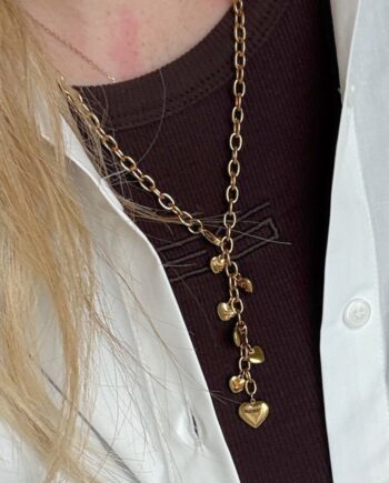 Smykkeli Copenhagen Halskæde Suri Gold Colour