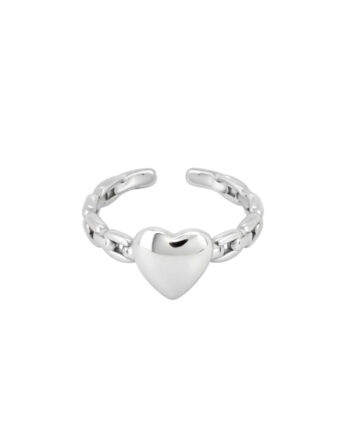 Smykkeli Copenhagen Ring Crush Silver Colour