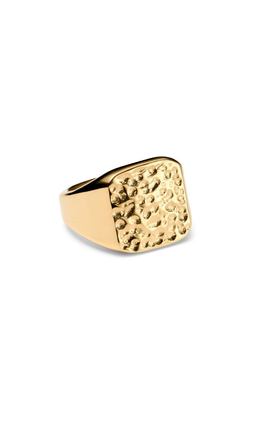 Smykkeli Copenhagen Ring Ebeltoft Gold Colour