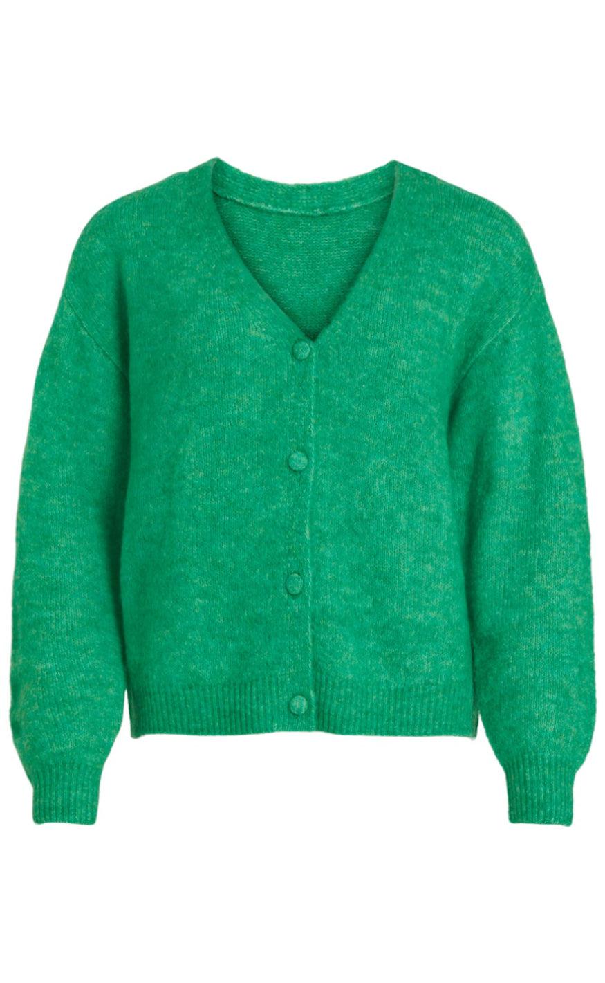 Vila Cardigan Jamina Kelly Green