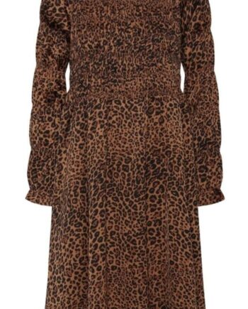 -view Kjole Julie Leopard