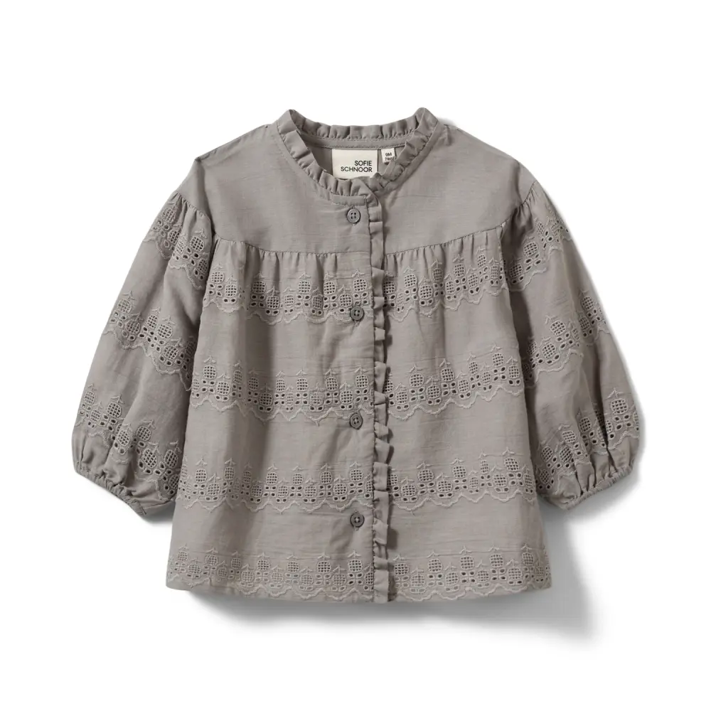 Aylin Bluse Stone Grey 86