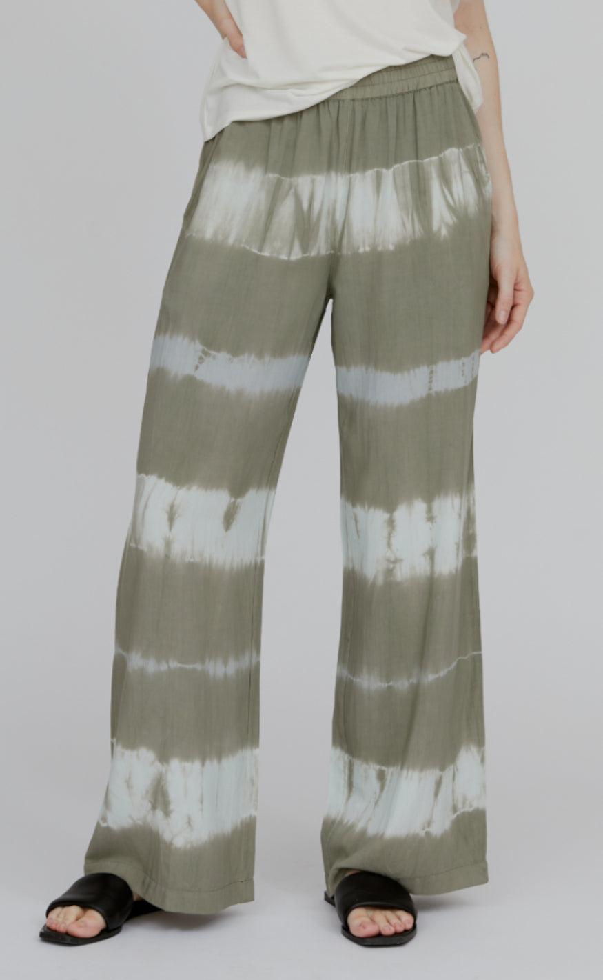 Basic Apparel Bukser Orchid Tie Dye Vetiver