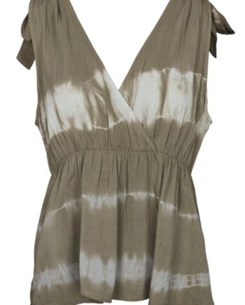 Basic Apparel Top Orchid Tie Dye Vetiver