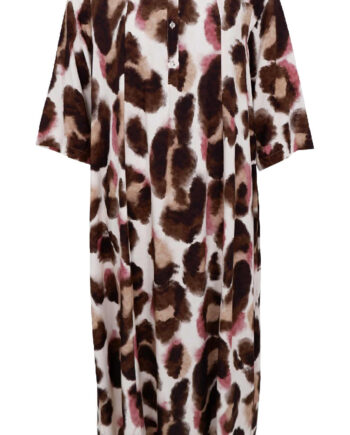 Black Colour Kjole Kenna Brown Rose