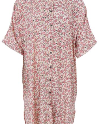 Black Colour Kjole Luna Tunic Rose Daisy