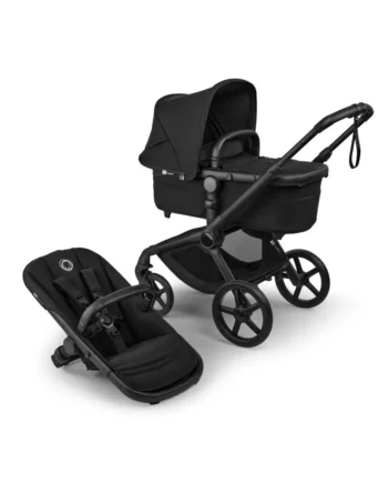 Bugaboo Fox   Renew Complete Kombivogn Black Heritage Black