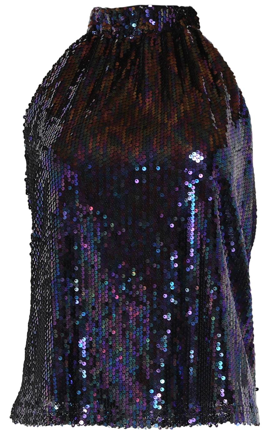 Continue Top Rasmine Sequins Multicolour