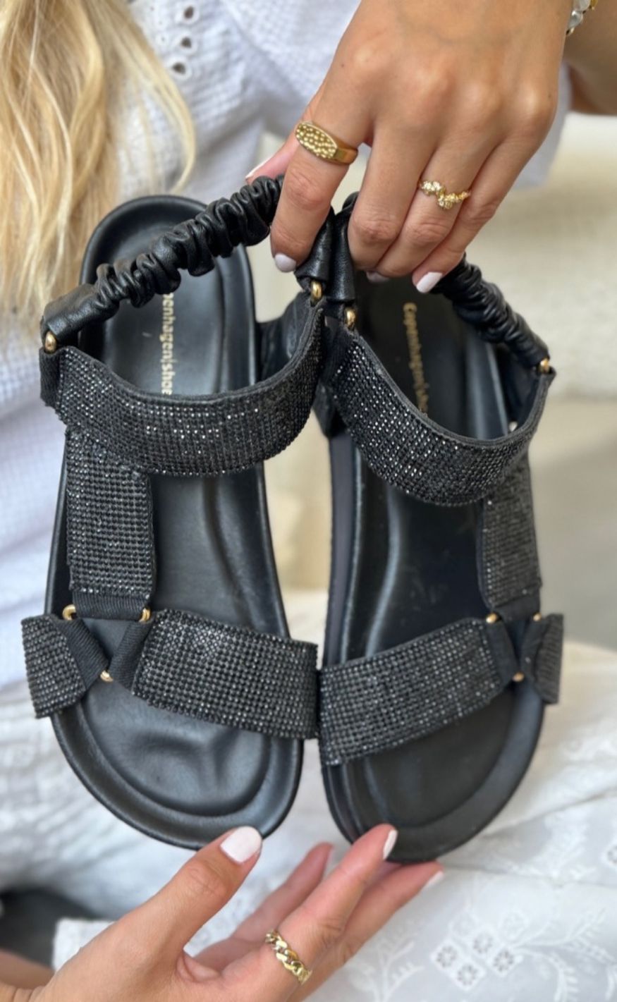 Copenhagen Shoes Sandaler Love Someone Black