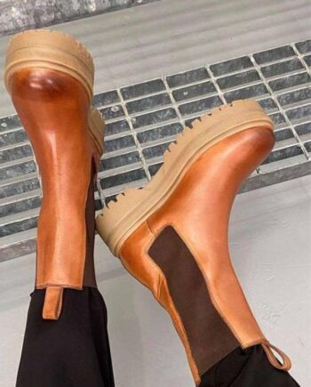 Copenhagen Shoes Støvler Going Mid Cognac