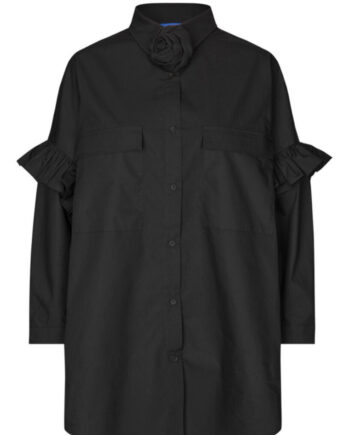 Cras Skjorte Flower Black