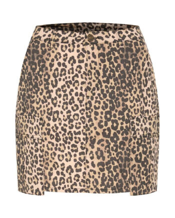 Culture Nederdel Halina Leopard Wash