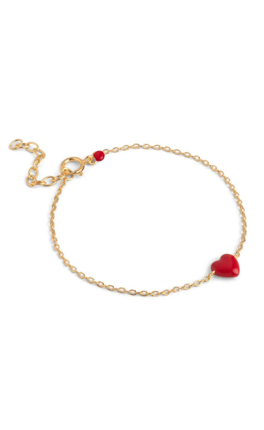 Enamel Copenhagen Armbånd Amore Red