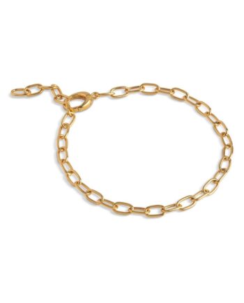 Enamel Copenhagen Armbånd Medium Charm Gold Colour