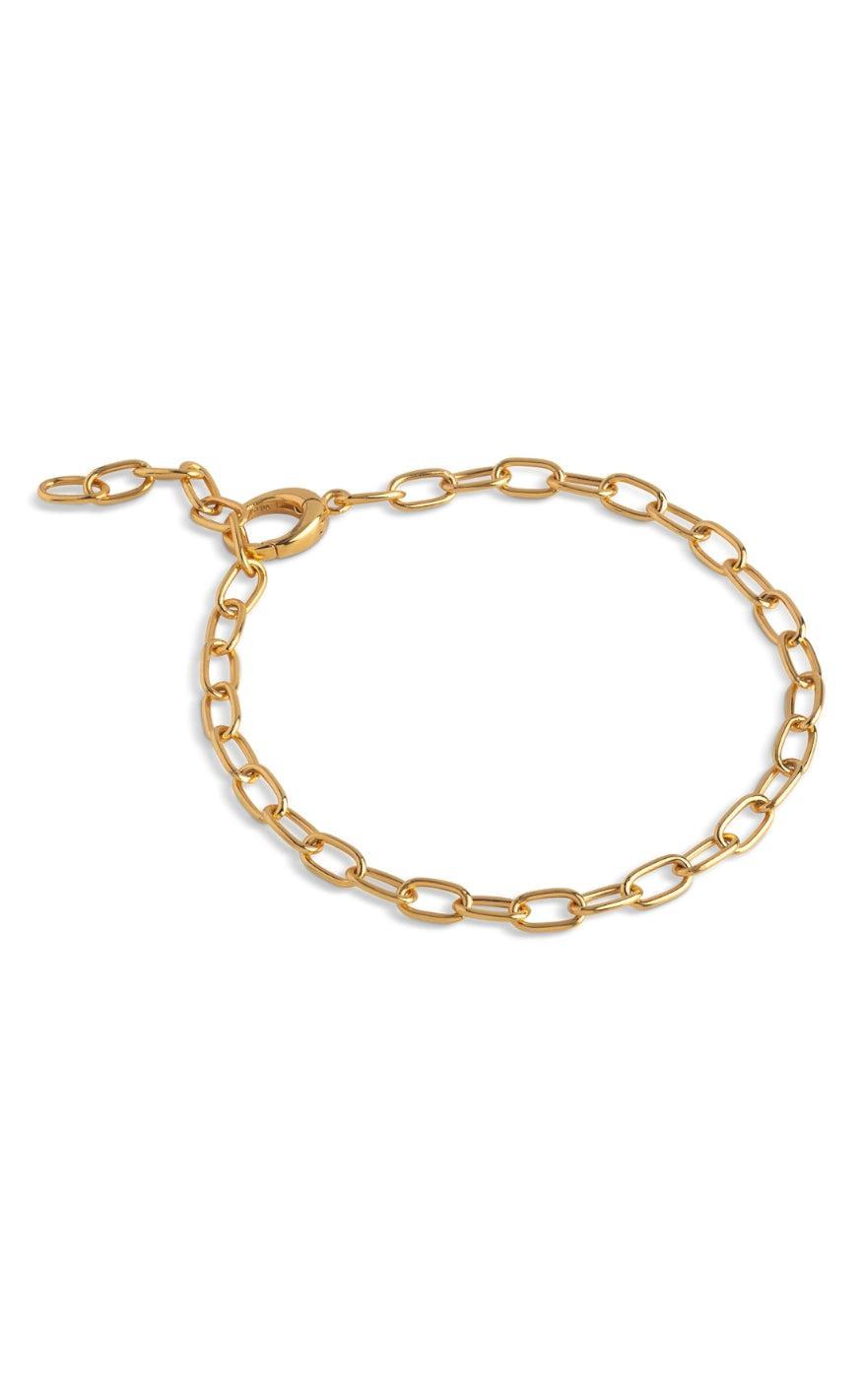 Enamel Copenhagen Armbånd Medium Charm Gold Colour
