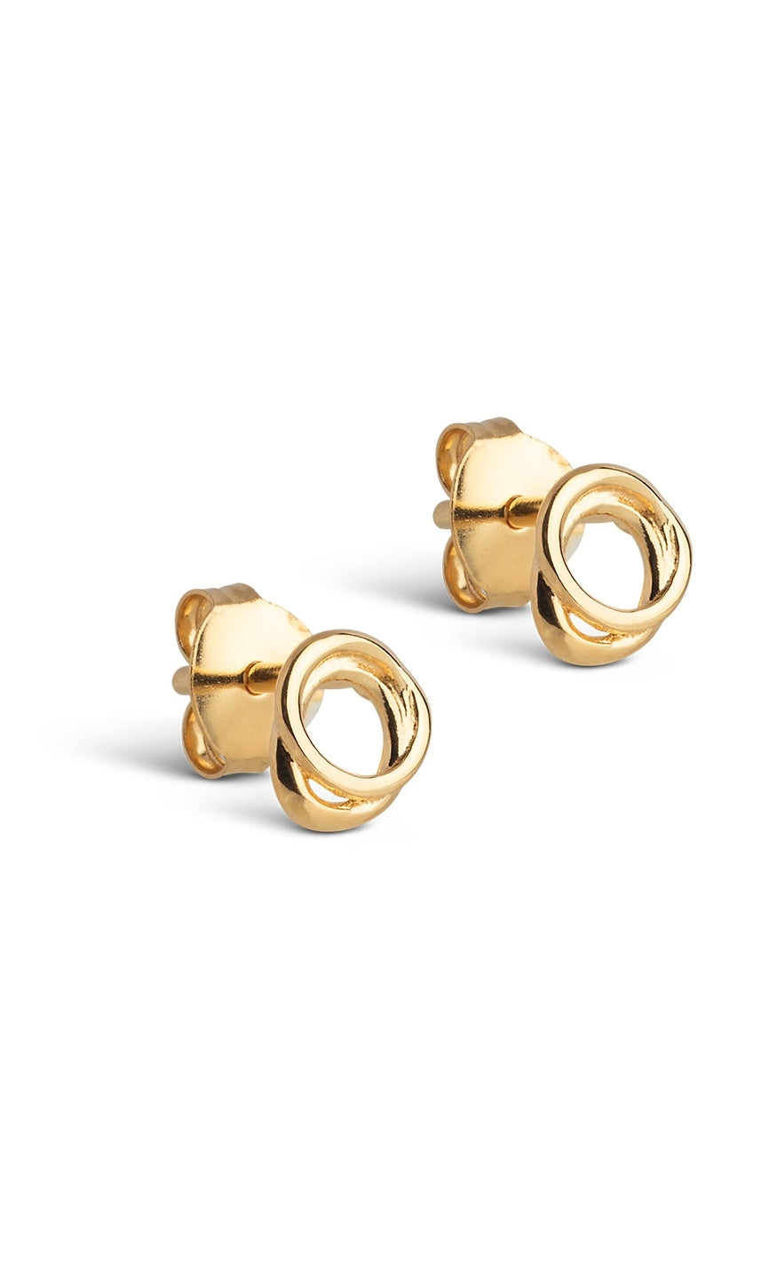 Enamel Copenhagen øreringe Bellu Mini Gold Colour
