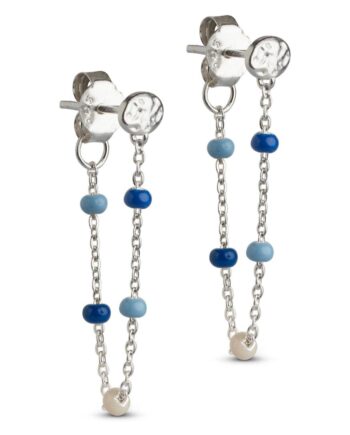 Enamel Copenhagen øreringe Lola Marine Silver Colour