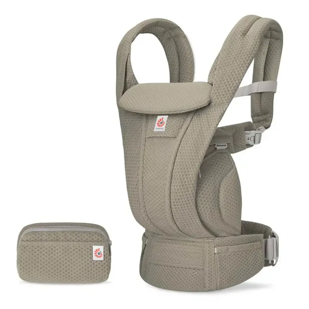 Ergobaby Omni Deluxe Bæresele Mesh Soft Olive