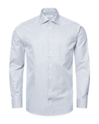 Fine Stripe Signature Twill Shirt     New Version Of Our Signature Twill Shirt