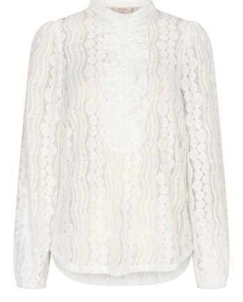 Freequent Bluse Gro Off White