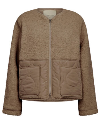 Freequent Jakke Amra Silver Mink
