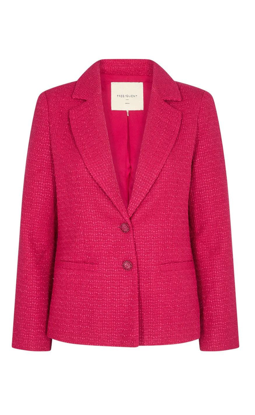 Freequent Jakke Yoca Cerise
